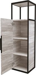 Grossman Пенал подвесной Лофт 40 шанико/черный – фотография-2